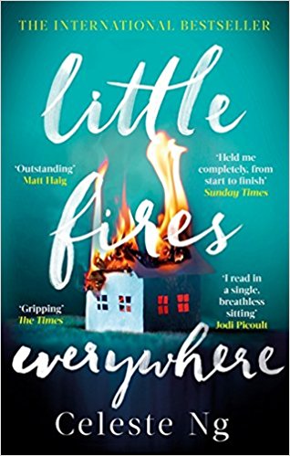 Bild på omslaget av boken Little fires everywhere av Celeste Ng