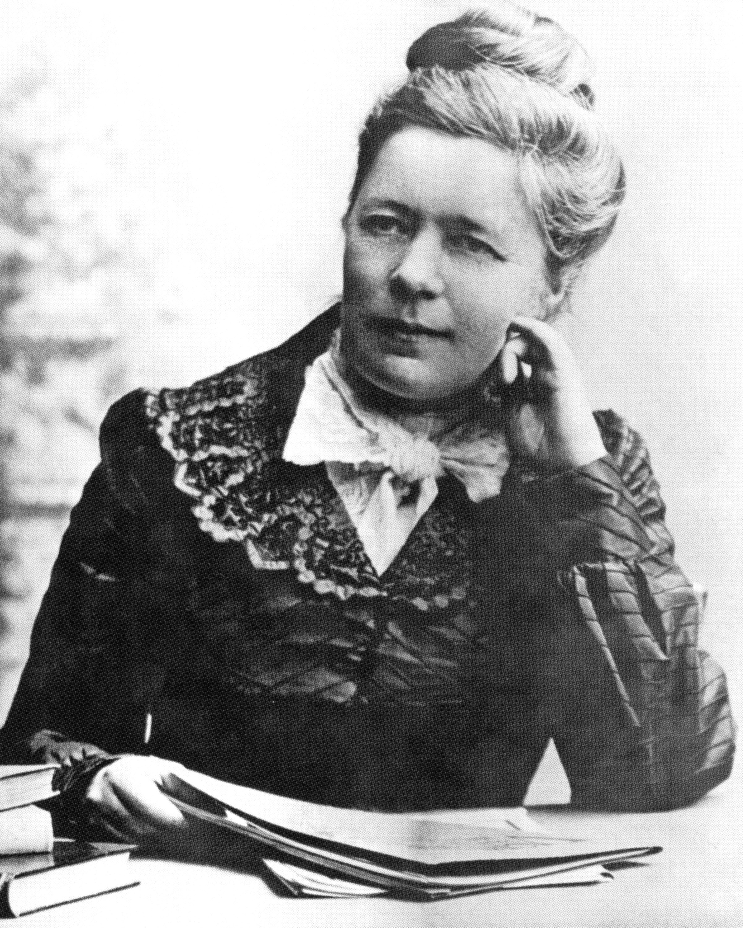 Porträttbild av Selma Lagerlöf