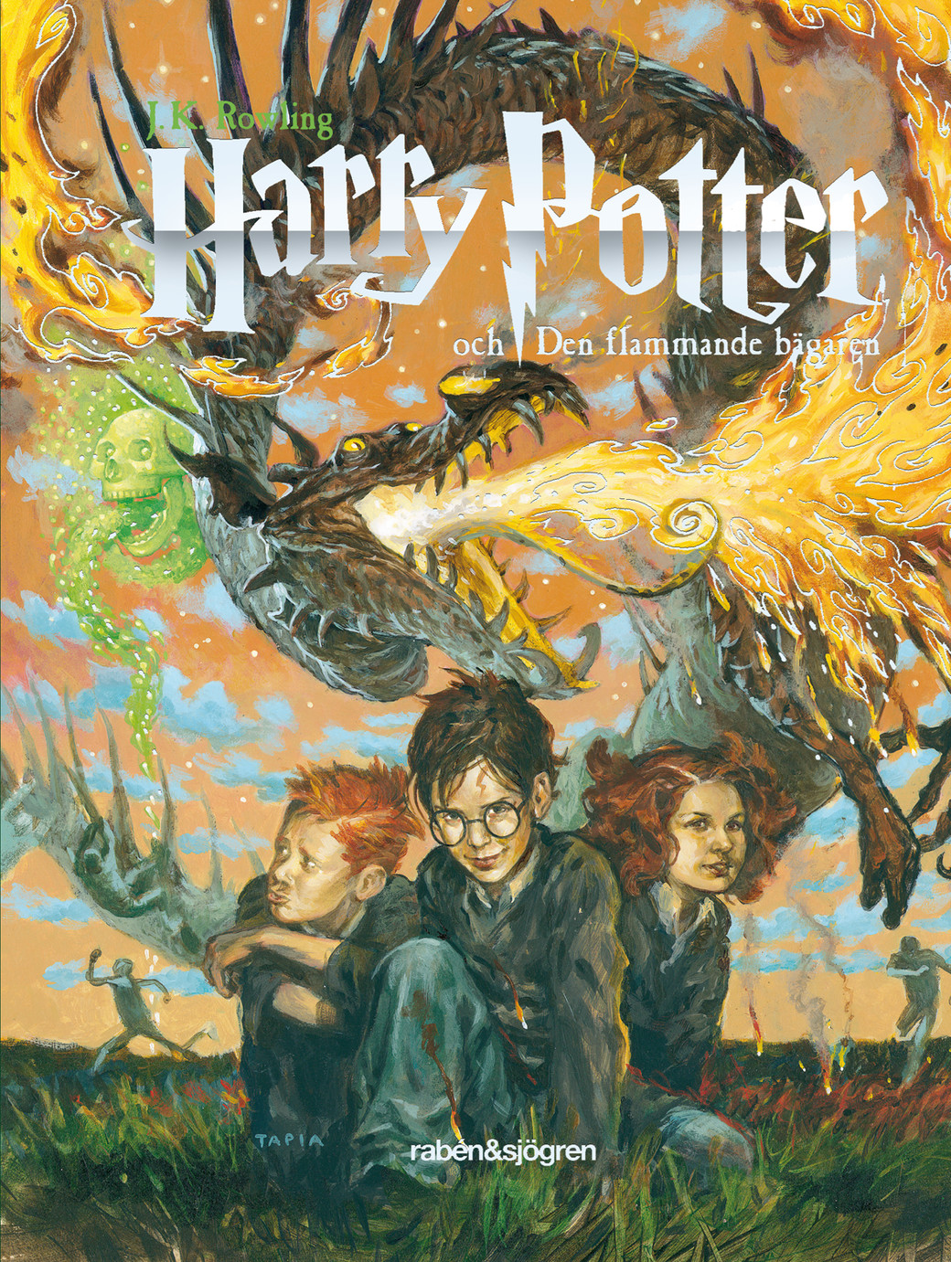 Harry Potter och den flammande bägaren av J.K. Rowling