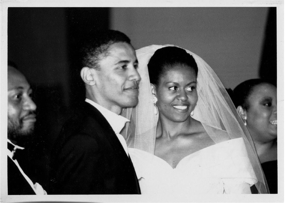 Michelle och Barack Obama