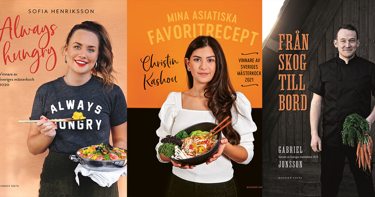 Mästerkockarnas kokböcker - här är alla - Selma Stories